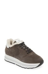 VOILE BLANCHE MARAN GENUINE SHEARLING & SUEDE SNEAKER