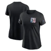 Nike Houston Texans Crucial Catch Sideline  Women's Nfl T-shirt In Black