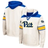 COLOSSEUM COLOSSEUM CREAM PITT PANTHERS 2.0 LACE-UP PULLOVER HOODIE