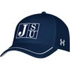 UNDER ARMOUR UNDER ARMOUR NAVY JACKSON STATE TIGERS BLITZING ACCENT ISO-CHILL ADJUSTABLE HAT