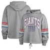 47 Brand '47 Heather Gray New York Giants Upland Bennett Pullover Hoodie In Heather Gray