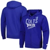 Starter Royal Indianapolis Colts Gridiron Classics Post Season Full-zip Hoodie In Royal