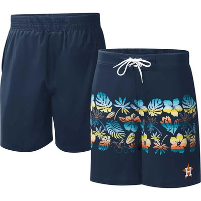G-iii Sports By Carl Banks Men's  Navy Seattle Mariners Breeze Volley Swim Shorts