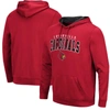 COLOSSEUM COLOSSEUM RED LOUISVILLE CARDINALS RESISTANCE PULLOVER HOODIE