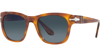 Persol Unisex Polarized Sunglasses, 0po3313s96s352w 52 In Blue
