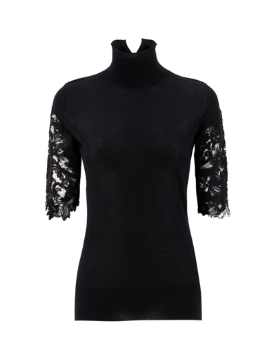 Ermanno Scervino Sweater In Black