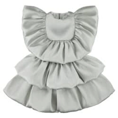 Caroline Bosmans Babies' Silver Dress For Girl
