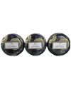 VOLUSPA VOLUSPA PACK OF 3 4OZ MOSO BAMBOO MINI CANDLE TINS