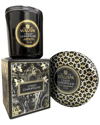 VOLUSPA VOLUSPA 12OZ CRISP CHAMPAGNE 3-WICK TIN CANDLE SET