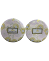 VOLUSPA VOLUSPA PACK OF 2 PANJORE LYCHEE 3-WICK TIN CANDLES