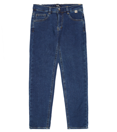 Il Gufo Kids' Mid-rise Jeans Straight Jeans In Blue