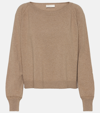 Loro Piana Cashmere Jumper In Brown