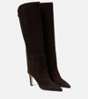 JIMMY CHOO ALIZZE SUEDE KNEE-HIGH BOOTS