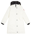 Canada Goose Brittania Water-repellent Padded Coat In White