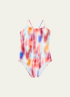 Vilebrequin Gazette Tie-dye Swimsuit In Conft Mult