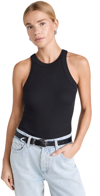 REFORMATION TASHA TANK BLACK