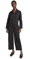 Levi's Iconic Long Sleeve Denim Jumpsuit In Meteorite