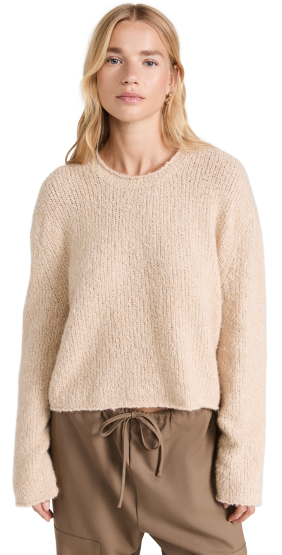 Leset Adam Cashmere-blend Sweater In Cookie