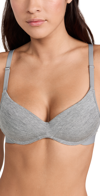 Lively The All-day No-wire Push-up Bra In Heather Grey