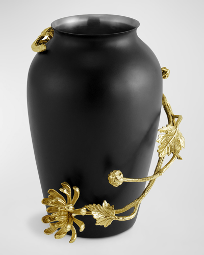 Michael Aram Dahlia Medium Vase In Black