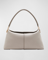 TOD'S FOLD-OVER FLAP LEATHER MESSENGER BAG