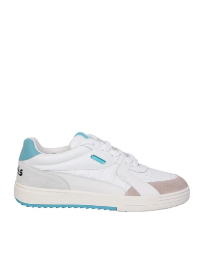 PALM ANGELS PALM ANGELS WHITE LOW-TOP SNEAKERS