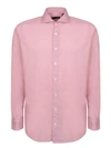Lardini Pink Cotton Shirt