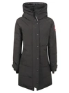 Canada Goose Shelburne Parka Coat In Black