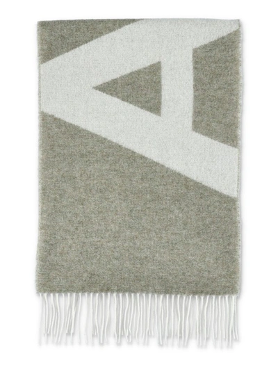 Apc Taupe Malo Scarf In Neutrals