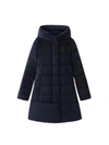Woolrich Fluffy Prescott Parker Coat In Black