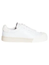 MARNI WHITE LEATHER SNEAKERS