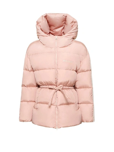 PALM ANGELS PADDED JACKET WITH ADJUSTABLE DRAWSTRING