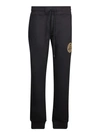 VERSACE JEANS COUTURE BLACK TRACK TROUSERS