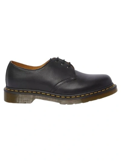 Dr. Martens' 1461 Leather Oxford Shoes In Black Nappa