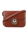 Apc A.p.c. Astra Leather Small Bag In Brown