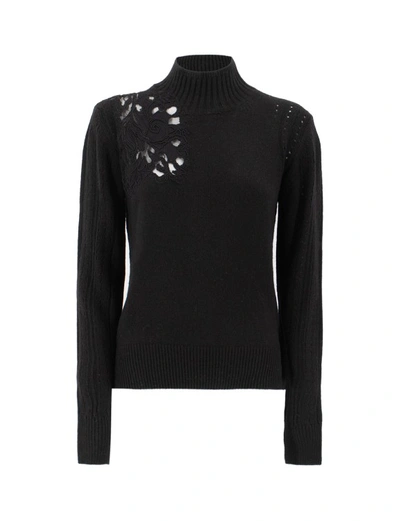 Ermanno Scervino Sweater In Black