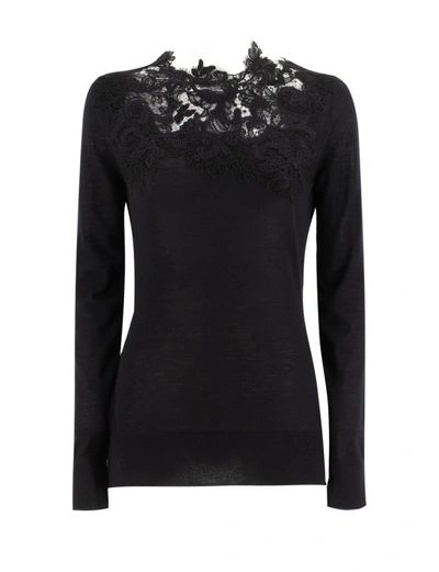 Ermanno Scervino Sweater In Black