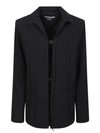 JACQUEMUS BLACK DOUBLE-BREASTED BLAZER
