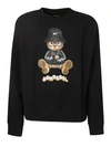 Domrebel Dom Rebel Cotton Sweatshirt In Black