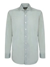 Lardini Mint Green Cotton Shirt