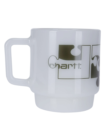 Carhartt Assemble Glass Mug In Whiteplant