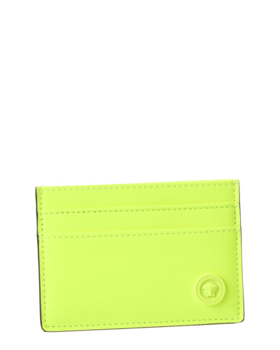 Versace Yellow Medusa Biggie Card Holder ModeSens