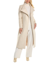 KENNETH COLE KENNETH COLE BELTED WOOL-BLEND MAXI COAT