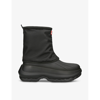 Kenzo X Hunter Men's Fleece-lined Lace-up Snow Boots With Removable Gaiter In Black