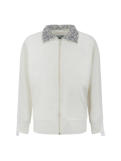 GOLDEN GOOSE GOLDEN GOOSE DELUXE BRAND COLLAR SEQUINS EMBELLISHED TRACK JACKET