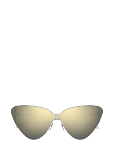Balenciaga Eyewear Cat In Silver