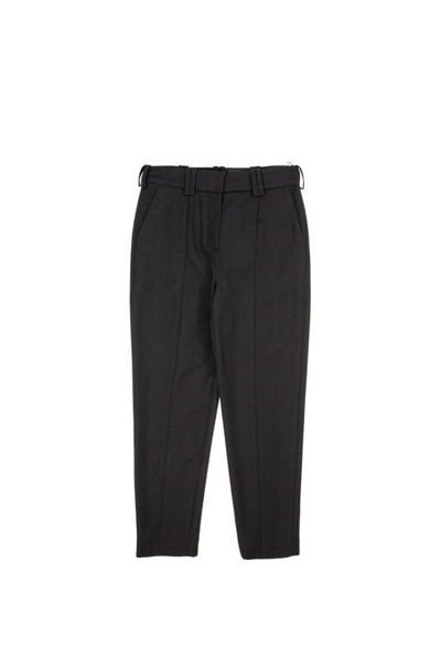 Balmain Straight Leg Trousers In Black