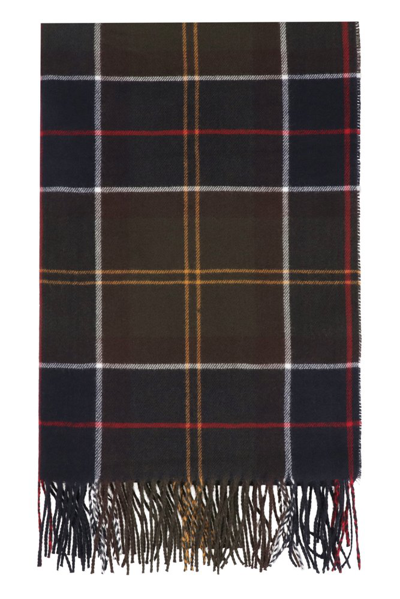 Barbour London Checkered Scarf In Multi