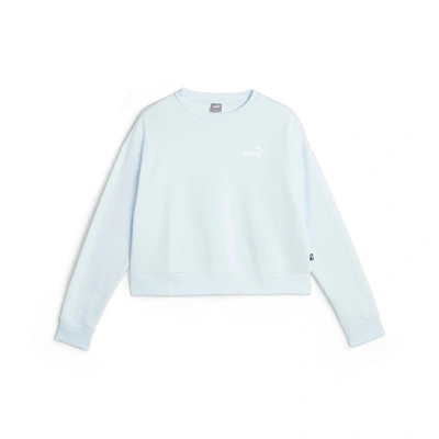 Puma Women's Ess+ Sweatshirt In Blue