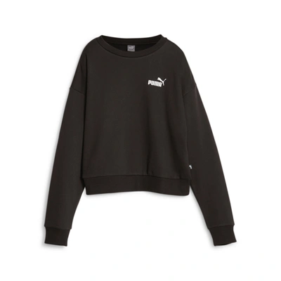 Puma Women's Ess+ Sweatshirt In Black